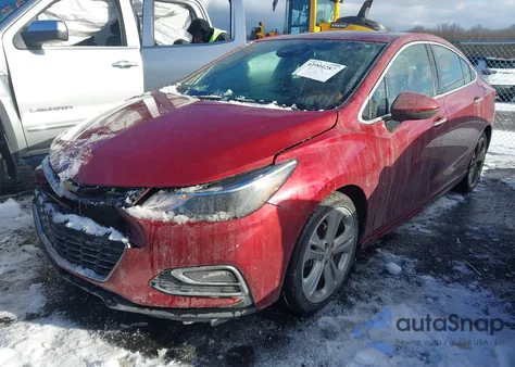 2018 Chevrolet Cruze Premier Auto from USA, damaged, VIN 1G1BF5SM6J7181918